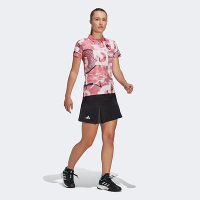 Adidas Womens Club Pleat Tennis Skirt - Black