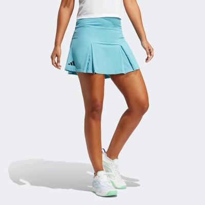 Adidas Womens Club Pleat Tennis Skirt - Preloved Blue