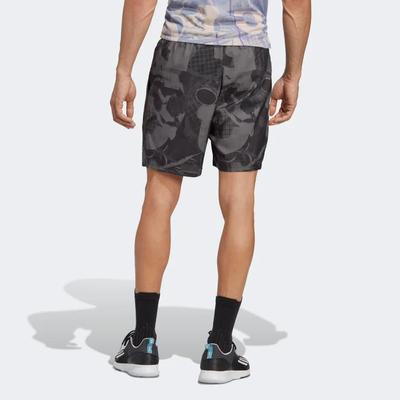 Adidas Mens Club Graphic Shorts - Black/White