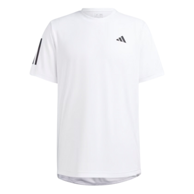 Adidas Mens Club Stripe Tee - White - main image