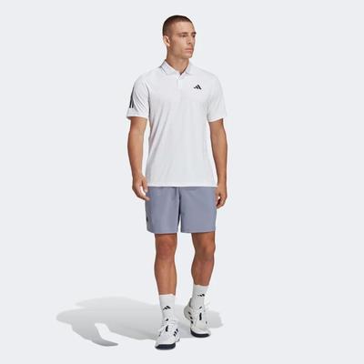 Adidas Mens Club 3-Stripe Polo - White - main image