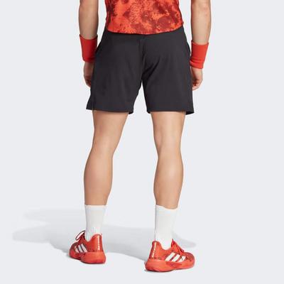 Adidas Mens Ergo 9 Inch Tennis Shorts - Black - main image