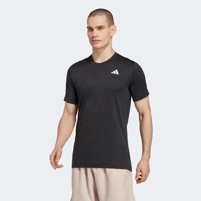 Adidas Mens Tennis Freelift Tee - Black - main image