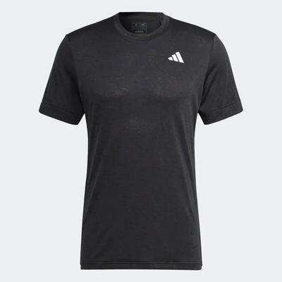 Adidas Mens Tennis Freelift Tee - Black