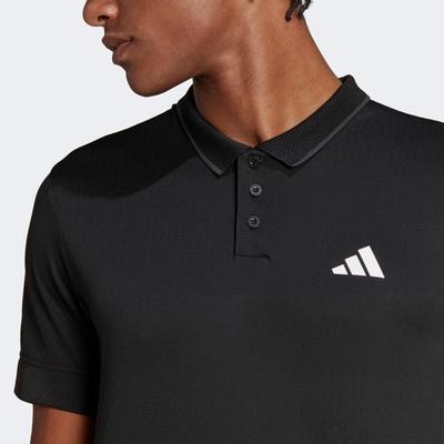 Adidas Mens Freelift Polo - Black - main image