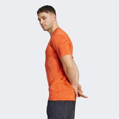 Adidas Mens Tennis Freelift Tee - Red
