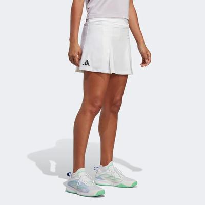 Adidas Womens Club Pleat Tennis Skirt - White - main image