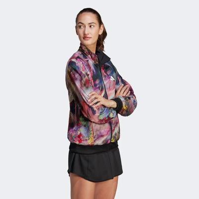 Adidas Womens Melbourne Woven Tennis Jacket - Multicolour/Black - main image