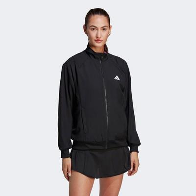 Adidas Womens Melbourne Woven Tennis Jacket - Multicolour/Black