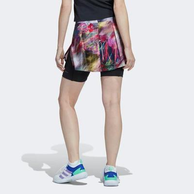 Adidas Womens Melbourne Tennis Skirt - Multicolor/Black - main image