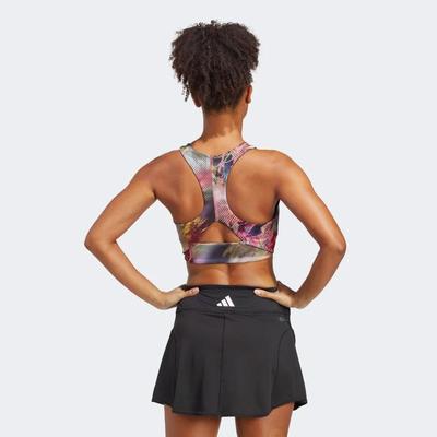 Adidas Womens Tennis Crop Top - Multicolour - main image