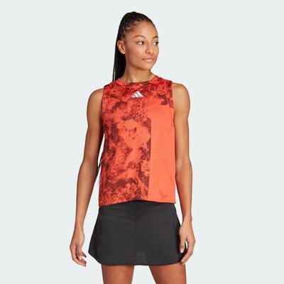 Adidas Womens Paris Match Tank - Red - main image