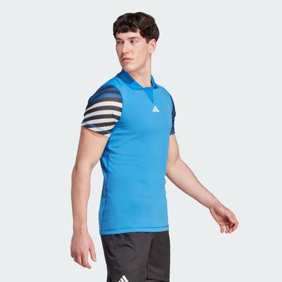 Adidas Mens HEAT.RDY FreeLift Polo T-Shirt - Bright Royal