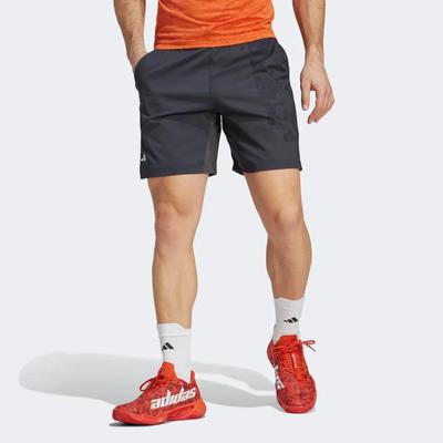 Adidas Mens Paris Ergo Tennis Shorts - Carbon - main image