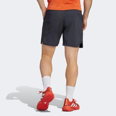 Adidas Mens Paris Ergo Tennis Shorts - Carbon - main image