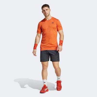 Adidas Mens Paris Ergo Tennis Shorts - Carbon - main image