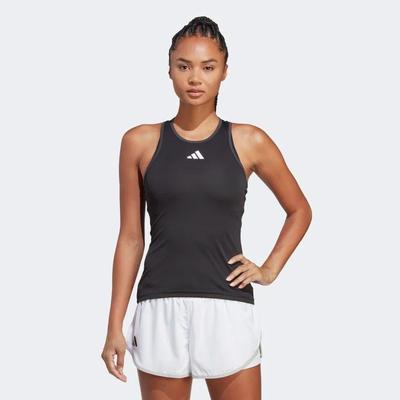 Adidas Womens Tennis Racerback - Black - main image