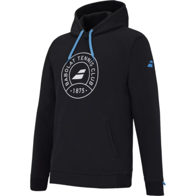 Babolat Mens Exercise Hood Sweat - Black - main image
