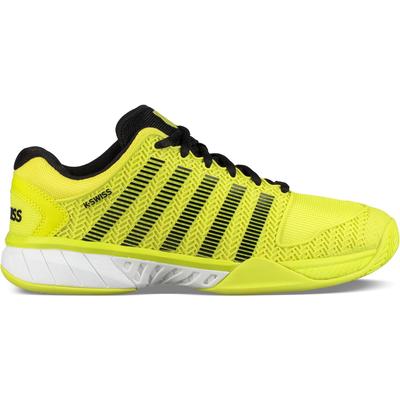 K-Swiss Mens Hypercourt Express HB Tennis Shoes - Neon Yellow/Black - main image