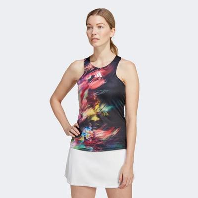 Adidas Womens Tennis Melbourne Tank - Multicolour/Black - main image