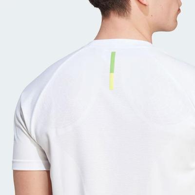 Adidas Mens AEROREADY Pro Seamless Tennis Tee - White - main image