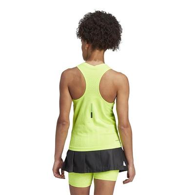 Adidas Womens Gameset Tennis Y-Tank Top - Lucid Lemon - main image