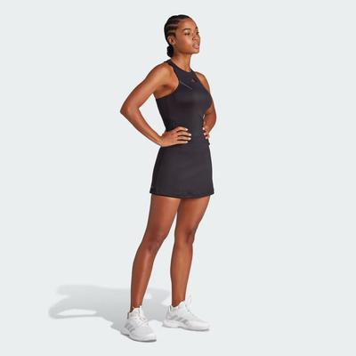Adidas Womens Premium Tennis Dress - Black - main image