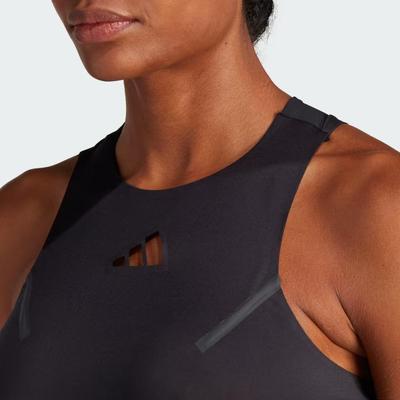Adidas Womens Premium Tennis Dress - Black - main image