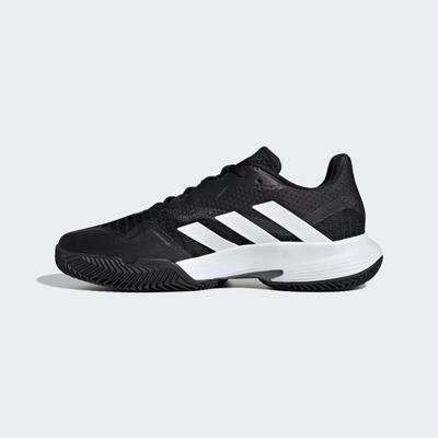 Adidas Mens Courtjam Control Clay Tennis Shoes - Core Black/Cloud White - main image