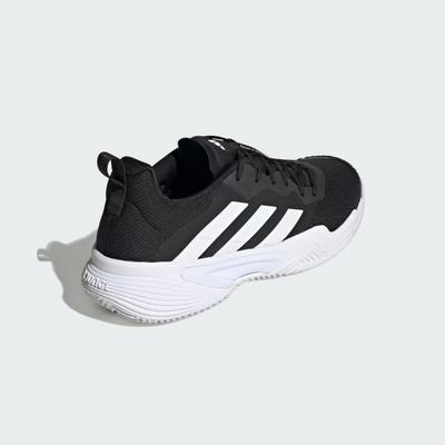 Adidas Mens Barricade Clay Tennis Shoes - Core Black/Cloud White