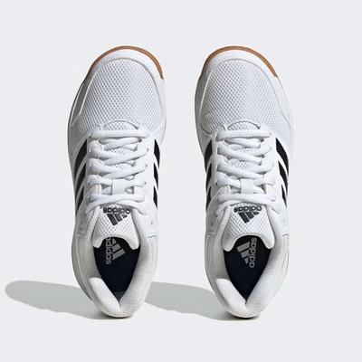 Adidas Kids Speedcourt Indoor Court Shoes - Cloud White/Core Black