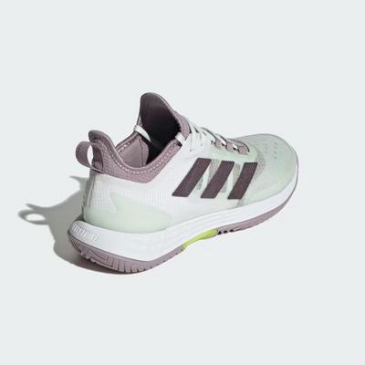 Adidas Womens Adizero Ubersonic 4.1 Tennis Shoes - Cloud White/Aurora Met - main image