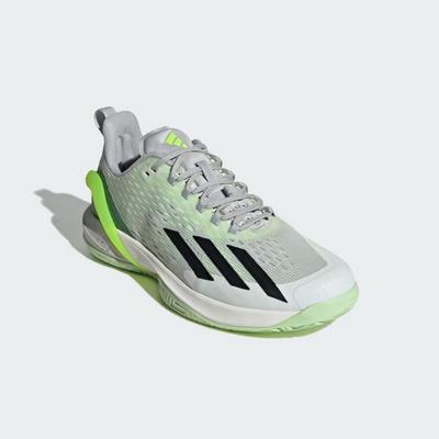 Adidas Mens Adizero Cybersonic Tennis Shoes - Crystal Jade - main image