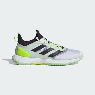 Adidas Mens Adizero Ubersonic 4.1 Tennis Shoes - Cloud White