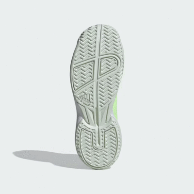 Adidas Kids Courtflash Tennis Shoes - Green Spark - main image