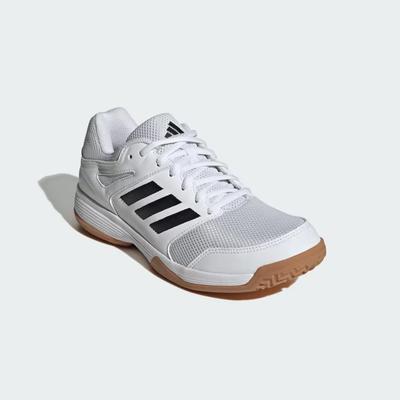 Adidas Womens Speedcourt Indoor Court Shoes - Cloud White/Core Black - main image