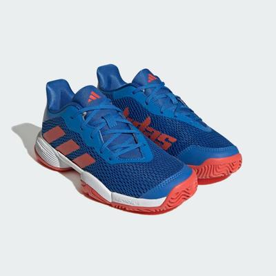 Adidas Kids Barricade Tennis Shoes - Bright Royal/Bright Red - main image