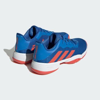 Adidas Kids Barricade Tennis Shoes - Bright Royal/Bright Red - main image