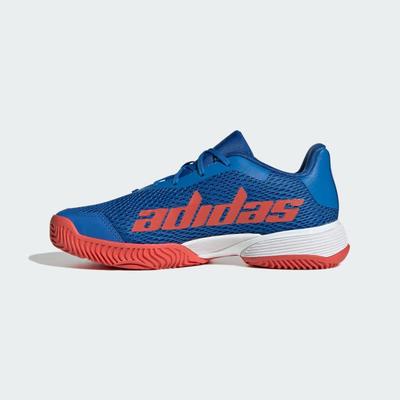 Adidas Kids Barricade Tennis Shoes - Bright Royal/Bright Red - main image