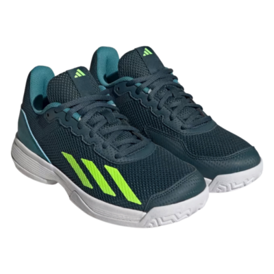 Adidas Kids Courtflash Tennis Shoes - Lucid Lemon - main image