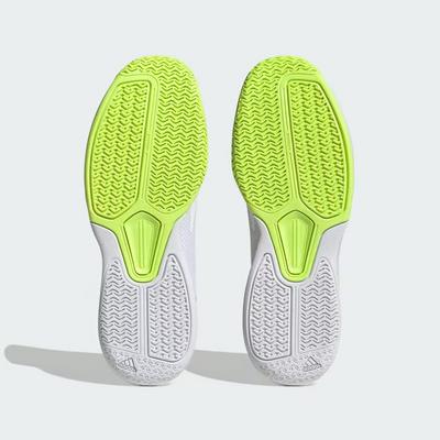 Adidas Mens Courtflash Speed Tennis Shoes - Cloud White/Lucid Lemon - main image