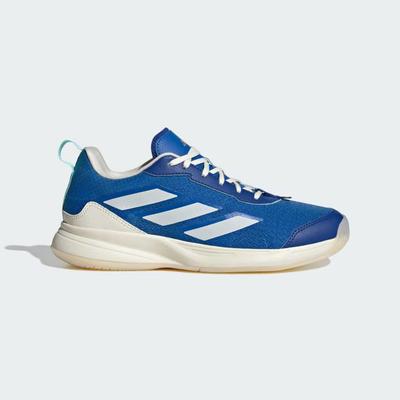 Adidas Womens AvaFlash Tennis Shoes - Royal Blue - main image