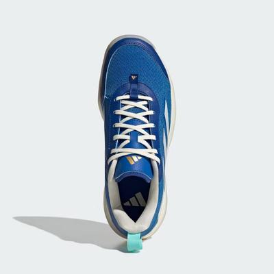 Adidas Womens AvaFlash Tennis Shoes - Royal Blue - main image