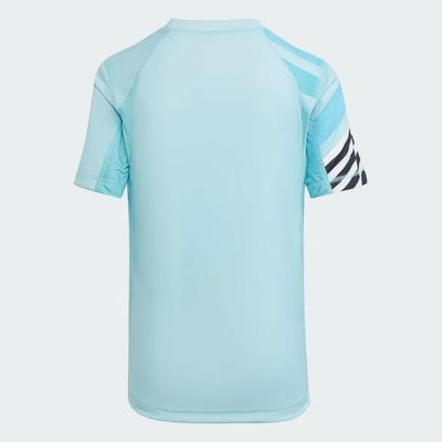 Adidas Boys Pro New York Tennis T-Shirt - Light Aqua - main image