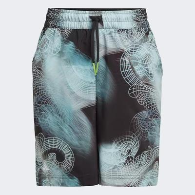 Adidas Boys Pro Tennis Shorts - Semi Flash Aqua - main image