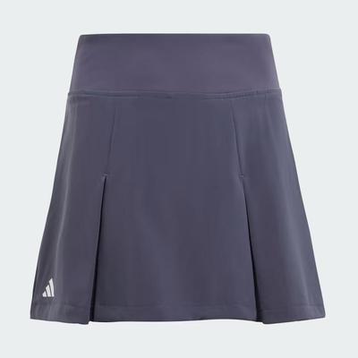 Adidas Girls Club Pleated Tennis Skort - Shadow Navy - main image