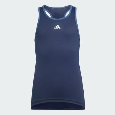 Adidas Girls Club Racerback Tank - Collegiate Navy - main image