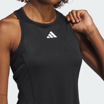 Adidas Womens Club Tennis Dress - Black - main image
