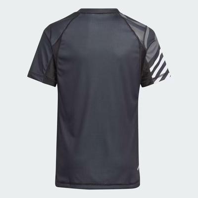 Adidas Boys Pro New York Tennis T-Shirt - Black