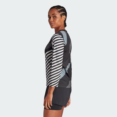 Adidas Womens HEAT.RDY Pro 3/4 Sleeve Top - Black - main image